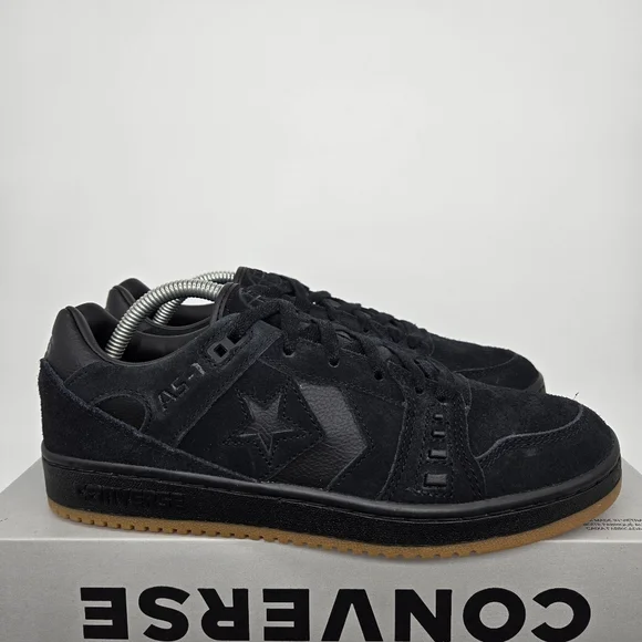 New Converse AS-1 Pro Black & Gum Skate Shoes Women's Size 9